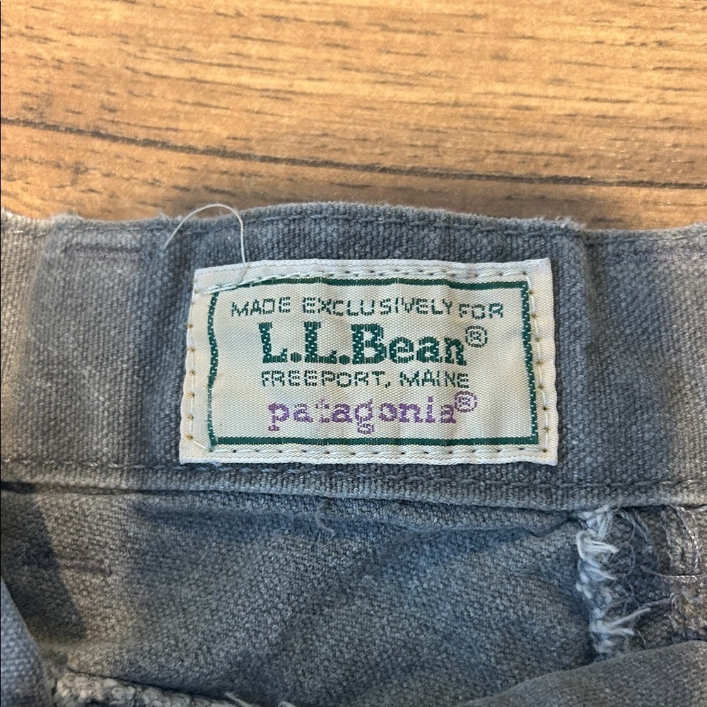 LL Bean x Patagonia Vintage Gray Women's Shorts - Picture 2 of 4